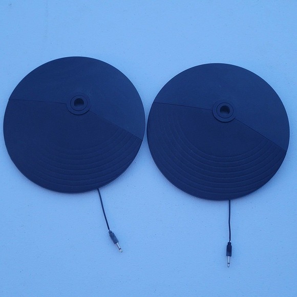 ACTIVISION GUITAR HERO BAND CYMBALS ONLY DRUM KIT Xbox 360 Wii PS3 Needs Wires!